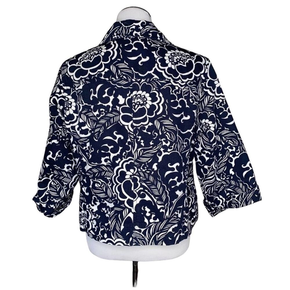 Jones New York Sport 3/4 Sleeve Short Blazer - Picture 4 of 9